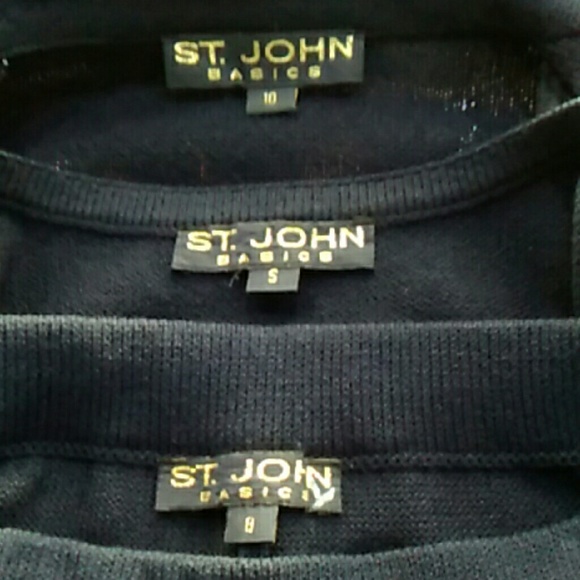 Pre-owned St. John Basics Three Piece Knit Outfit - Picture 6 of 6